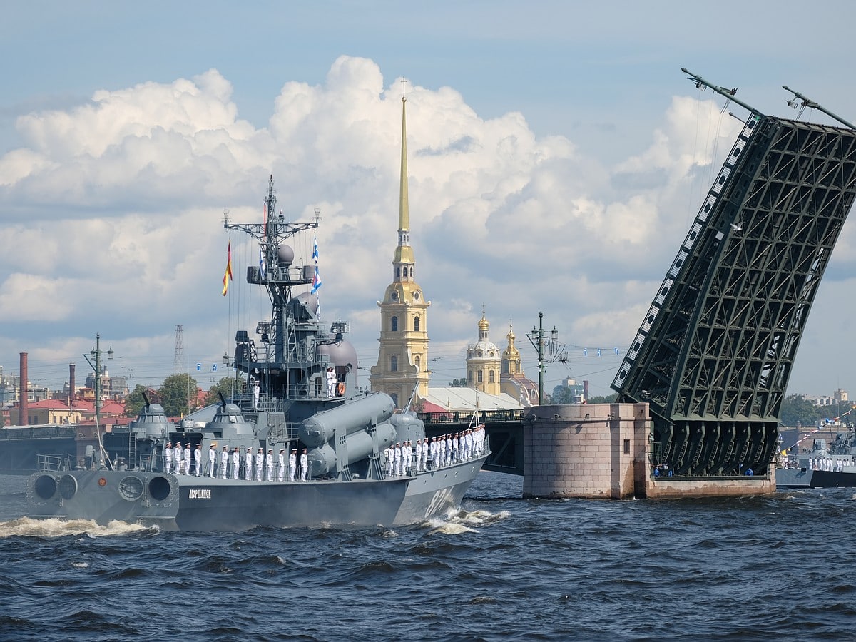 Корабли ВМФ России в Санкт-Петербурге