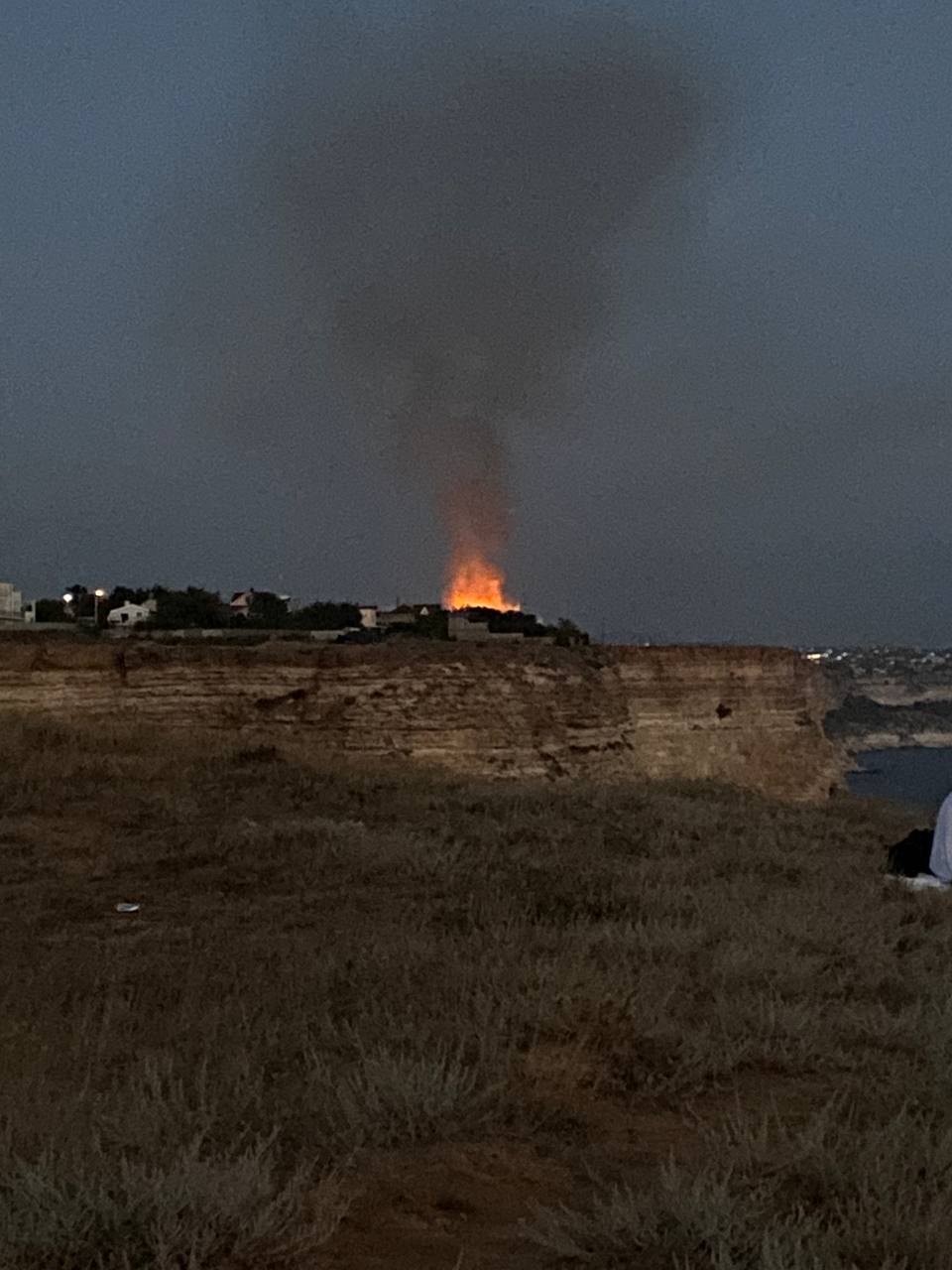 когда черное море горело