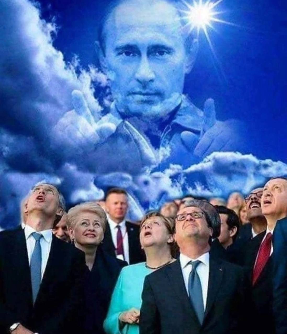 Путин Бог Хохлов президент Украины