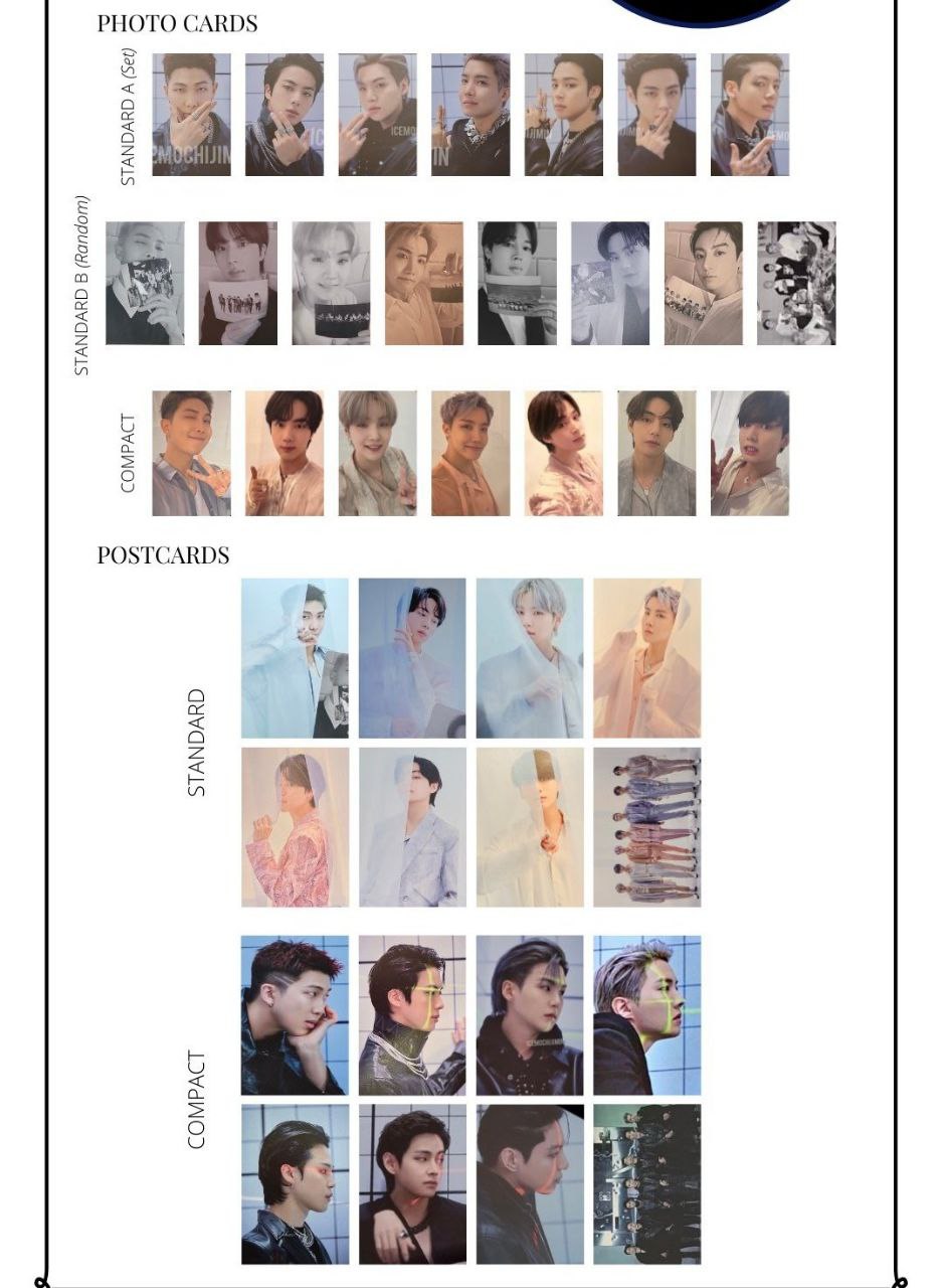 Update of Proof Standard and Compact Edition photocards! 