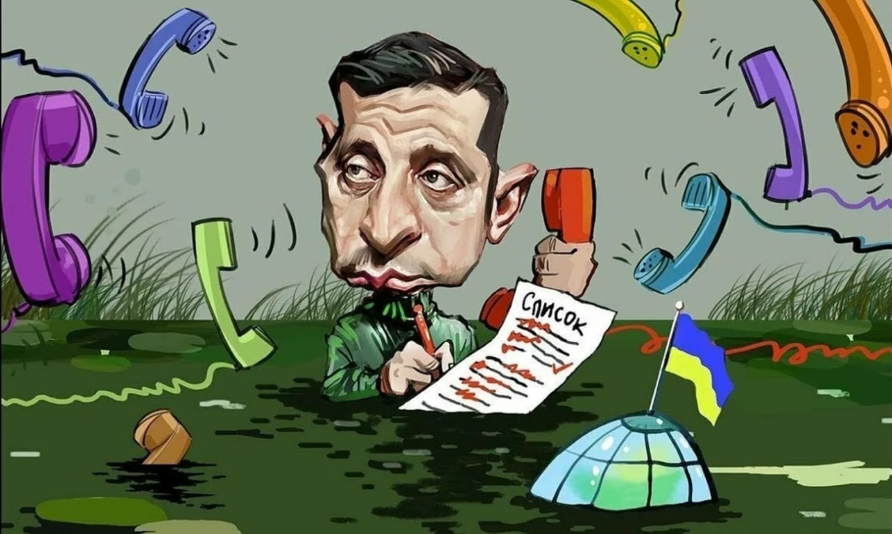 Нато коррупция. Карикатуры на украинских президентов.