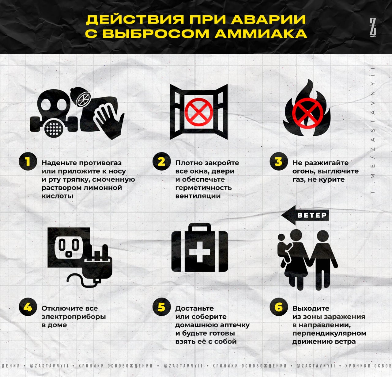 Действия при аварии с аммиаком. Марлевая повязка при утечке аммиака. Действия населения при выбросе аммиака. При аварии с утечкой аммиака. Действия населения при аварии с выбросом аммиака.