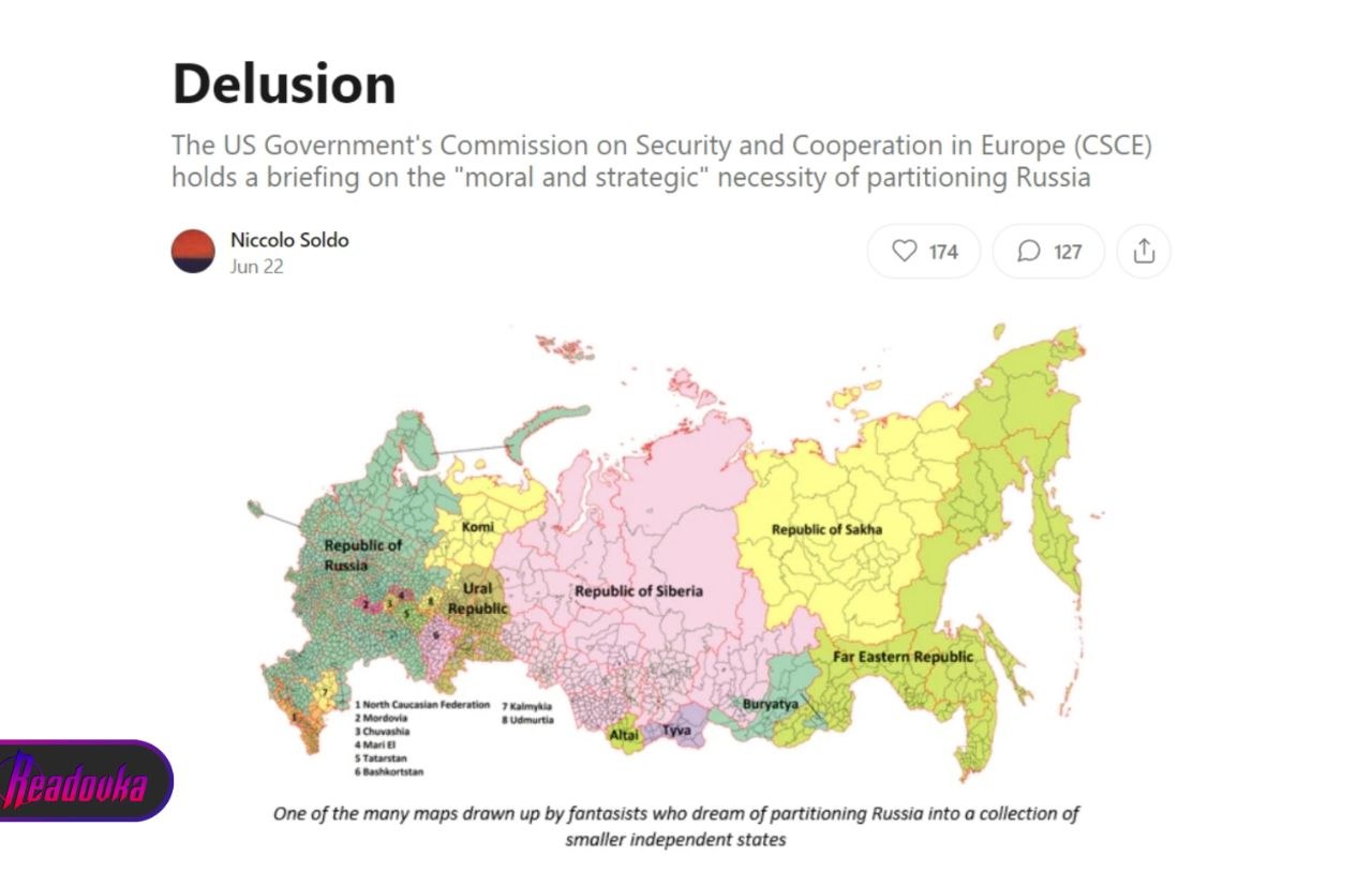 Карта раздробления россии