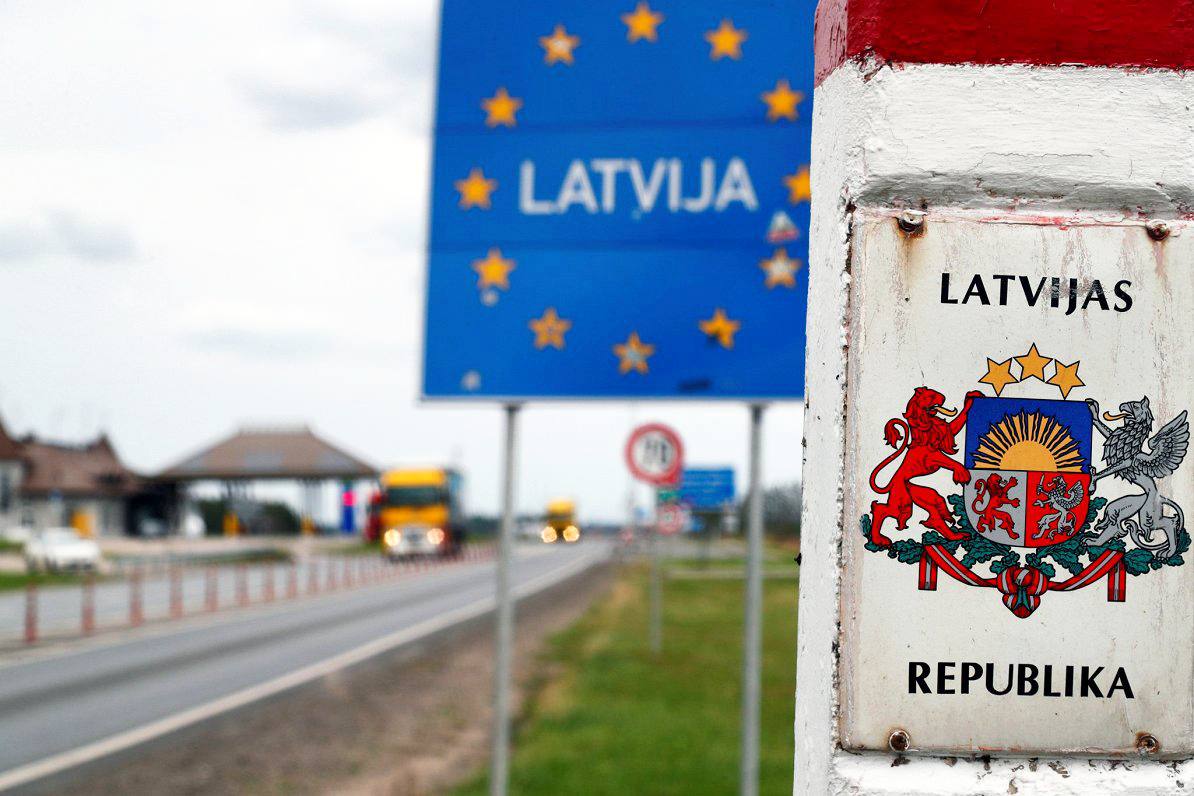 граница россия латвия