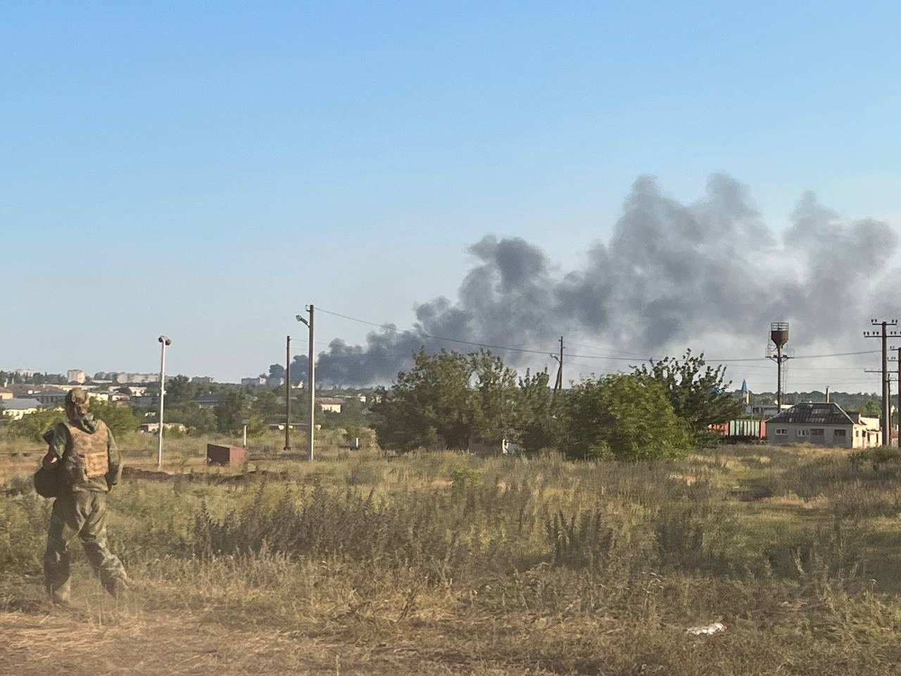 Под славянском. Военные действия. Взрывы на Украине.