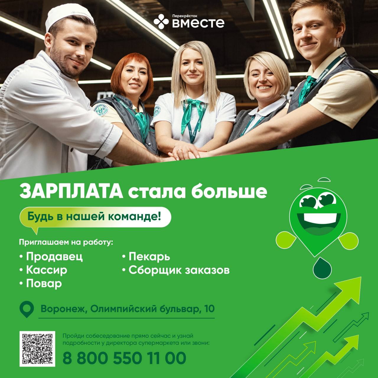 Перекресток вакансии