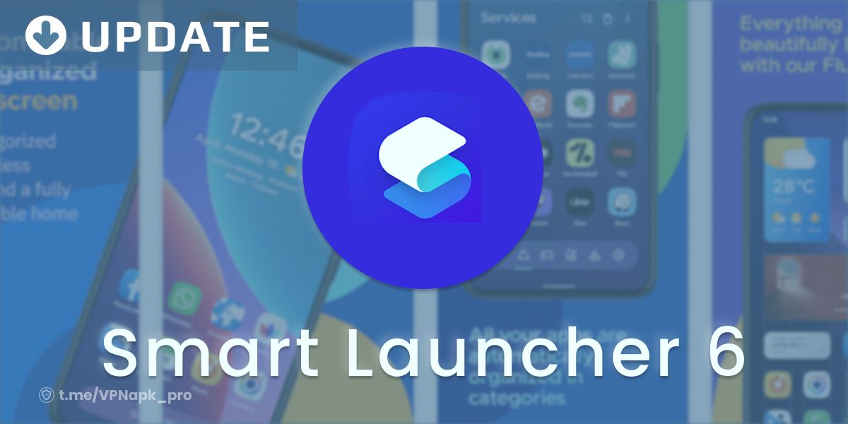 Обнови умный. Smart Launcher 6.