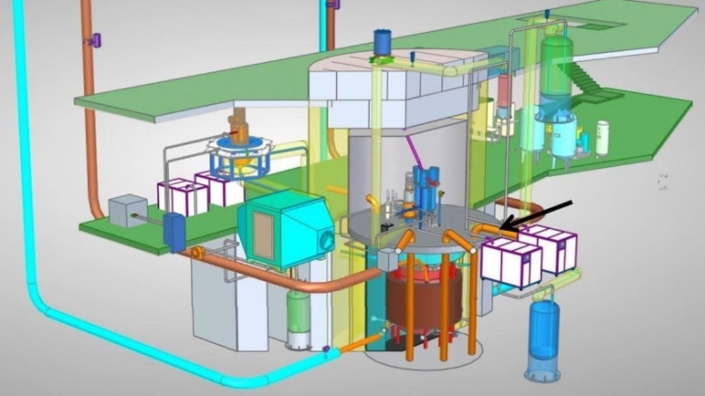 Схема ториевого реактора mindustry