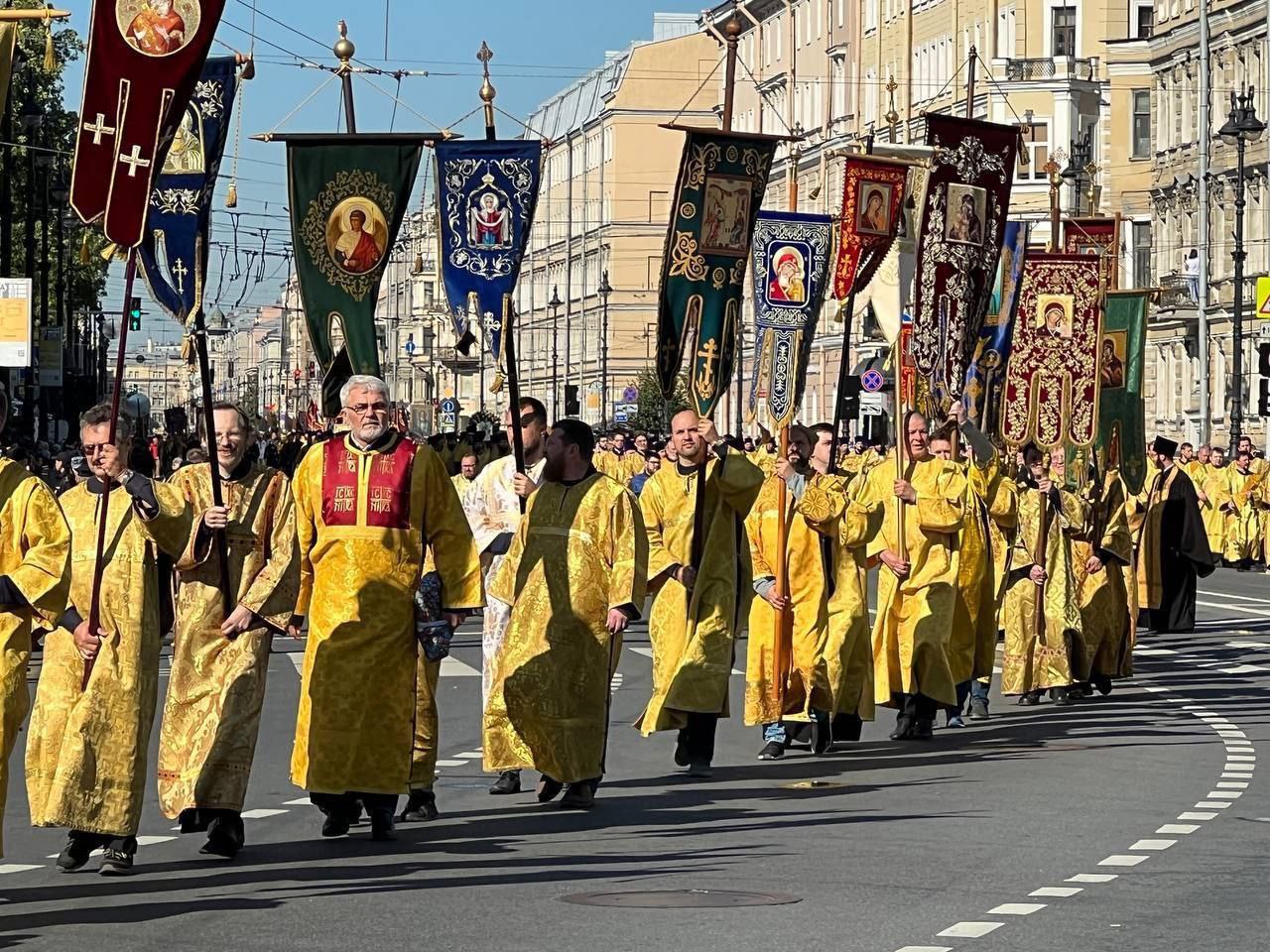 Крестный ход в питере